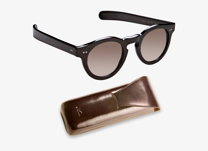 Sunglasses Shaun Dark Chocolate By A Collaboration - Plastic, transparent png download