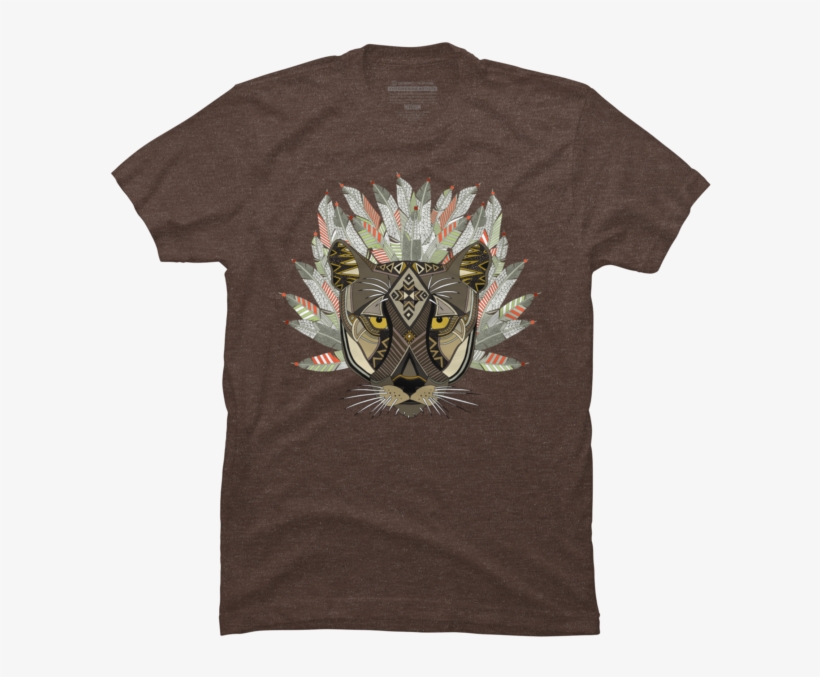 Native Mountain Lion - Everything Hurts And I M Dying Shirt, transparent png download