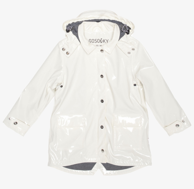 Gosoaky Mad Cow Glossy Girls Rain Jacket - Hoodie, transparent png download