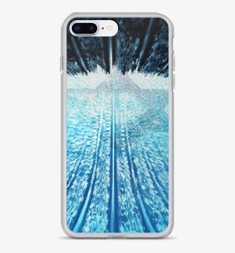 Blue & White Iphone - Mobile Phone, transparent png download