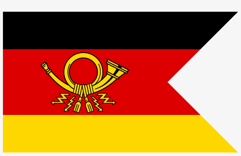 Germany National German Flag Colours Black Yellow Red - West Germany Flag 1950, transparent png download