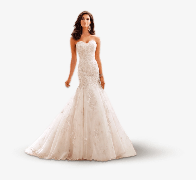 Bride - Transparent Wedding Dress Png, transparent png download
