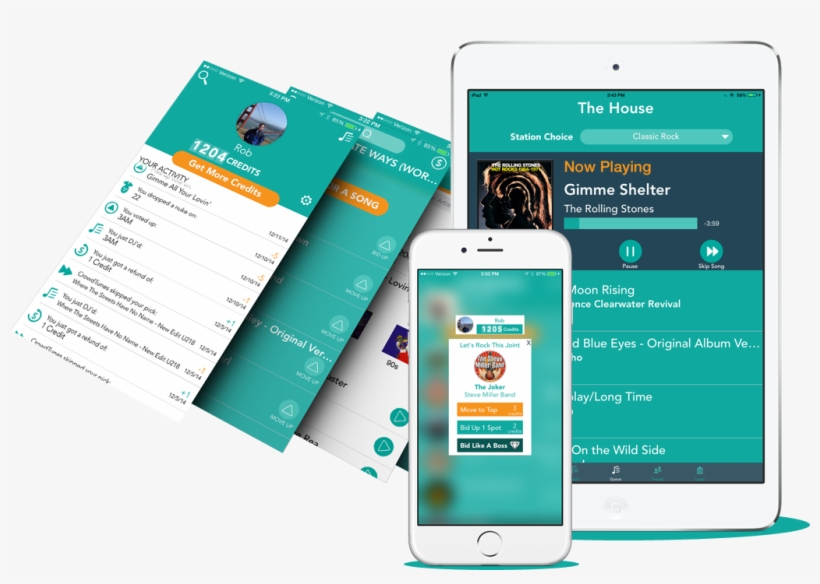 Crowdtunes Announces 7digital-powered Jukebox Service - Smartphone, transparent png download