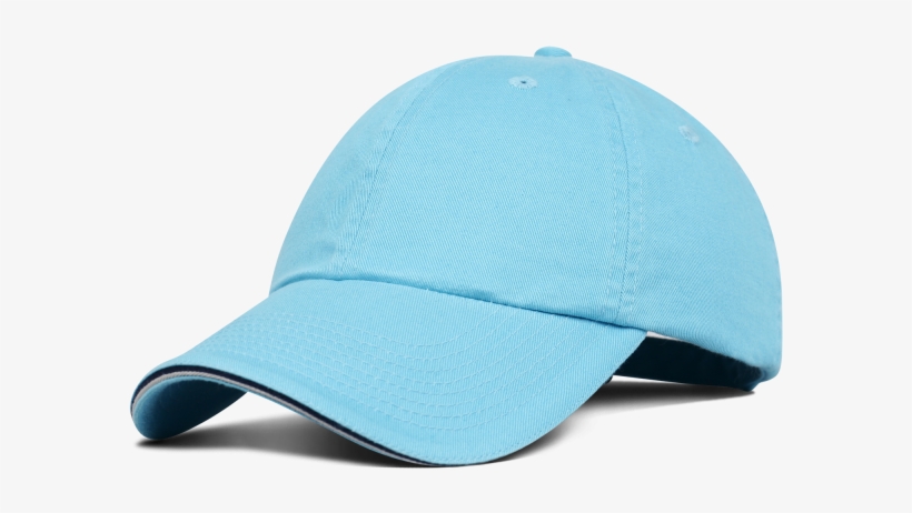 Turquoise/navy/light Gray - Baseball Cap, transparent png download