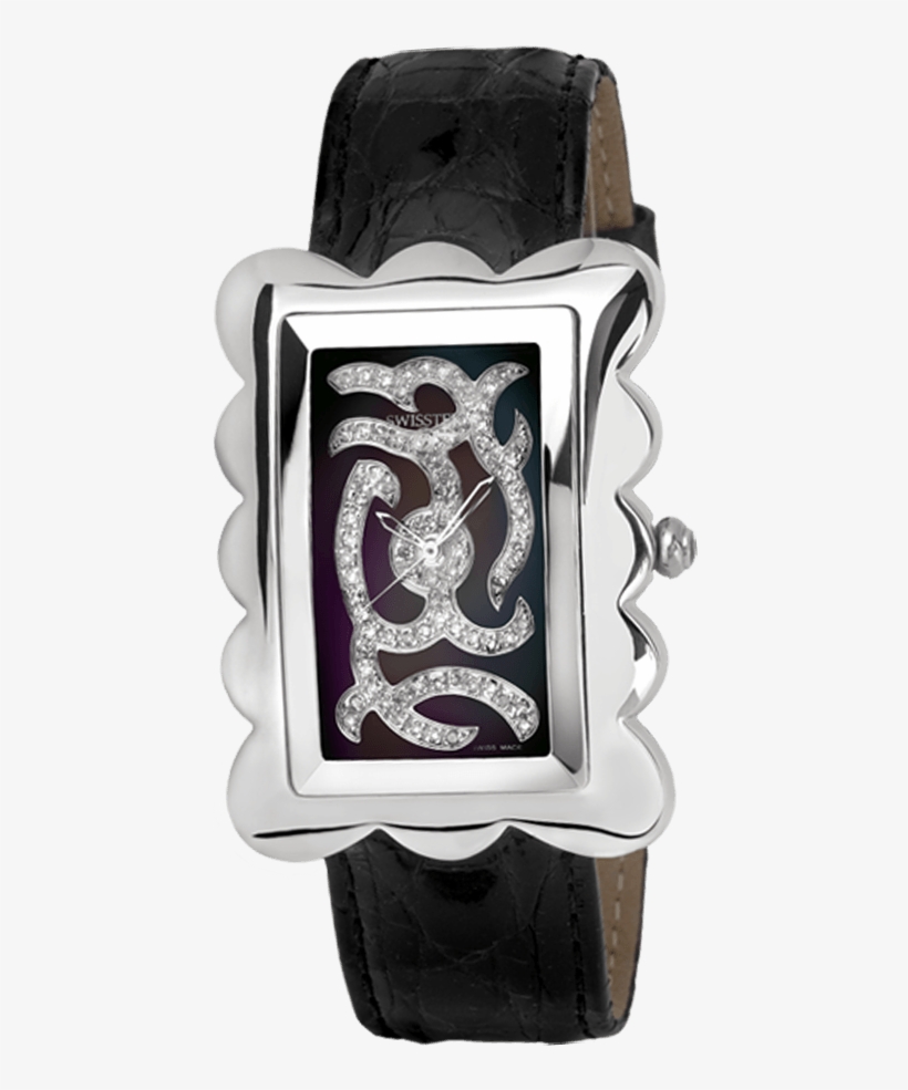 Swisstek Mélange Pink Diamond Timepiece Sk57725l - Strap, transparent png download