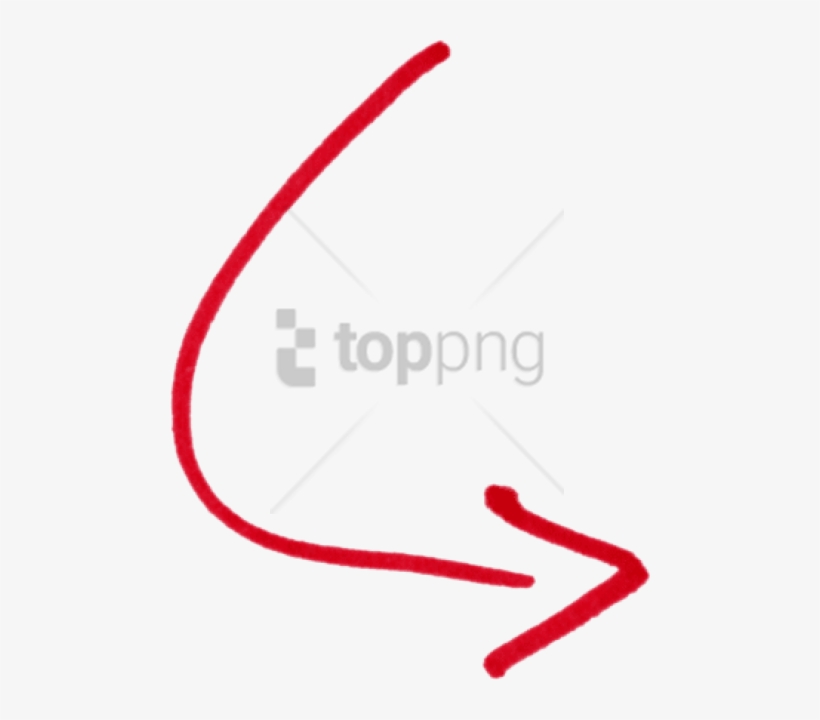 Free Png Curve Arrow Png Image With Transparent Background - Curved Arrow, transparent png download