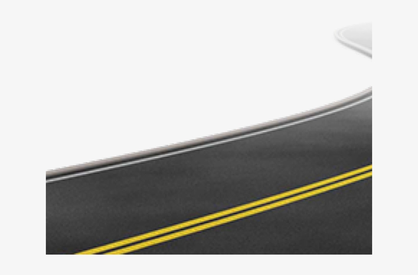 Curve Clipart Curved Street - Road, transparent png download
