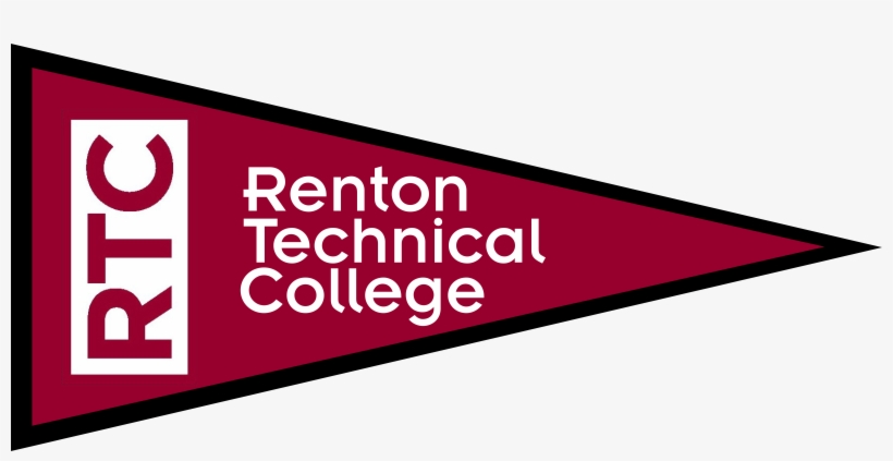 Renton Technical College Pennant - Renton Tech College, transparent png download