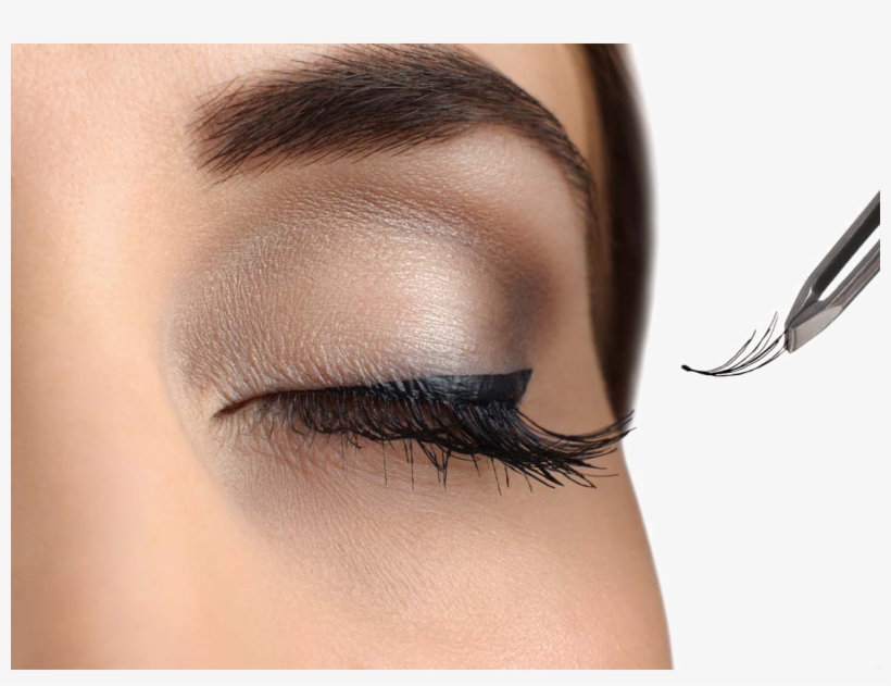 Eyelashes Hairstyle Long Eyelash Integrations Artificial - Eyelash Extensions Royalty Free, transparent png download