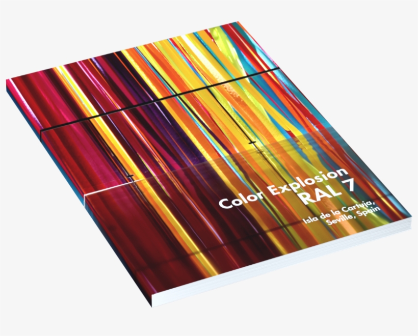 Explosão De Cor Ral 7, Livro Que Retrata A Criação - Graphic Design, transparent png download