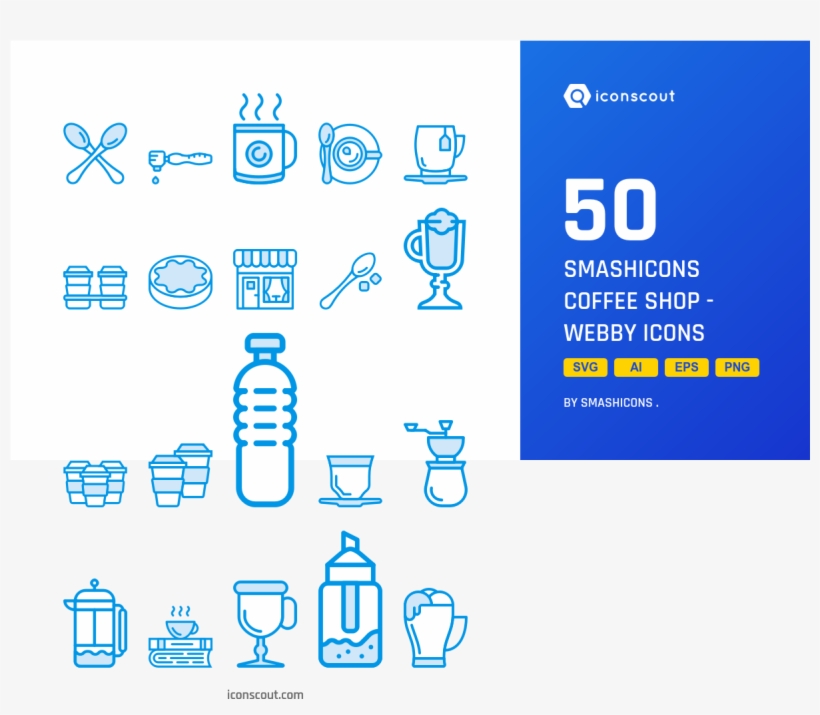 Smashicons Coffee Shop, transparent png download