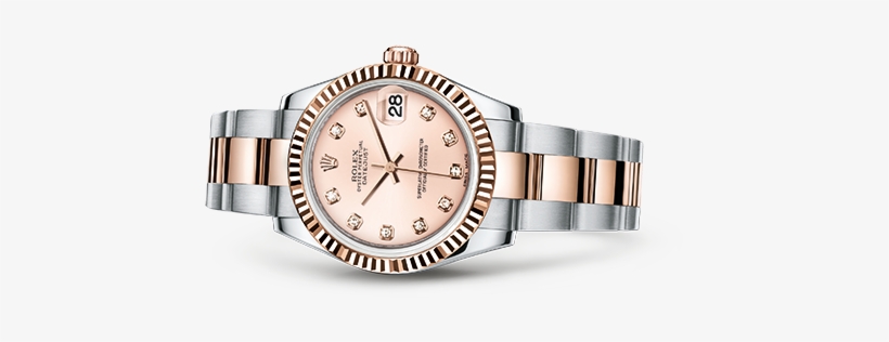 Datejust - Slider - Rolex 34mm Fluted Datejust, transparent png download