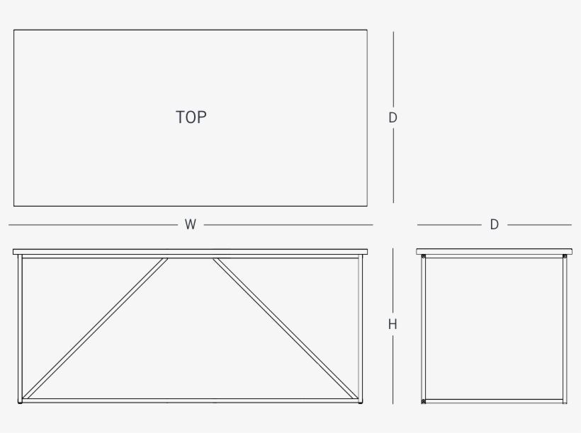 Geometric Workstation - Cabinetry, transparent png download
