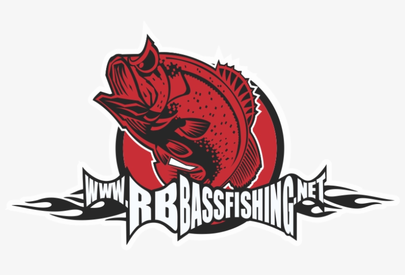 Rb Bass Fishing Banner Logo - Illustration, transparent png download