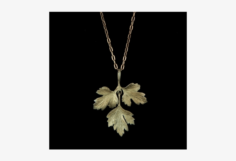 Petite Herb Parsley Pendant - Pendant, transparent png download