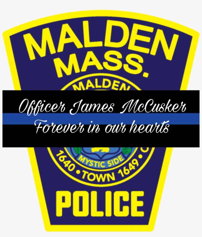 Malden Police - Label, transparent png download