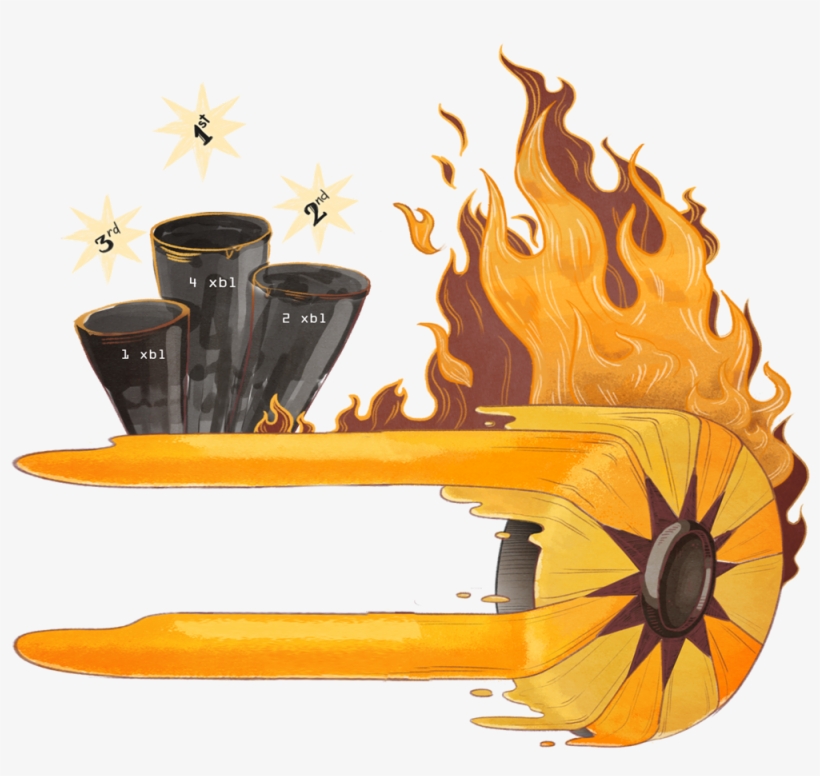 Prize-flames - Event, transparent png download