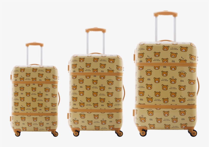 กระเป๋า Rilakkuma Big Bear Brown - Hand Luggage, transparent png download