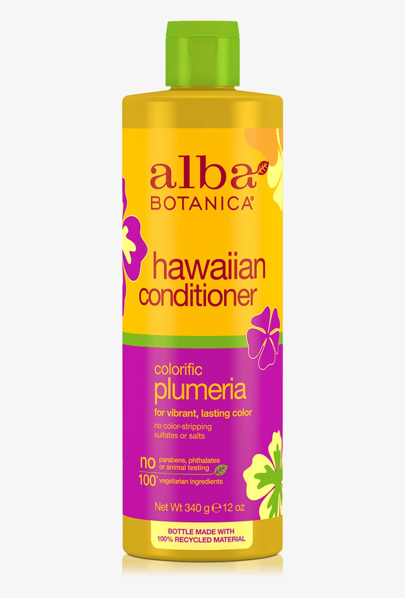 Alba Botanica Hawaiian Conditioner Colorific Plumeria, - Alba Botanica Plumeria Shampoo, transparent png download
