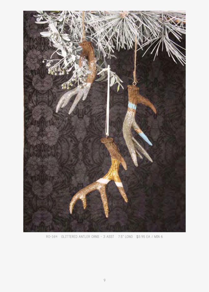 Ro-164 Glittered Antler Orns - Electronic Arts, transparent png download