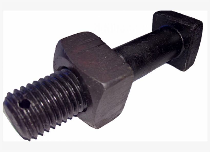 Square Head Rail Frog & Switch Heel Bolt With Square - Square Head Bolt With Nut_, transparent png download