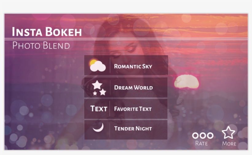 Insta Bokeh Photo Blend Tutorial - Photograph, transparent png download