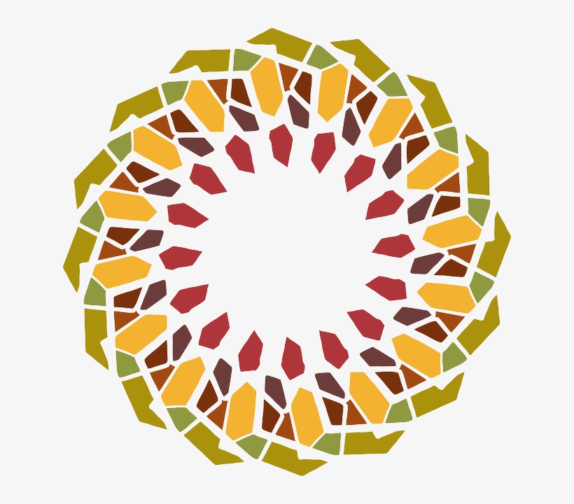 Floral, Flower, Shape, Abstract - Mandala Azul Indigo, transparent png download