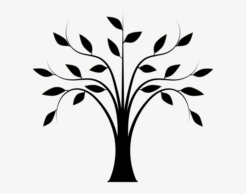 Png Stock Tree With Leaves Clip Art At Clker - Tree Clipart, transparent png download