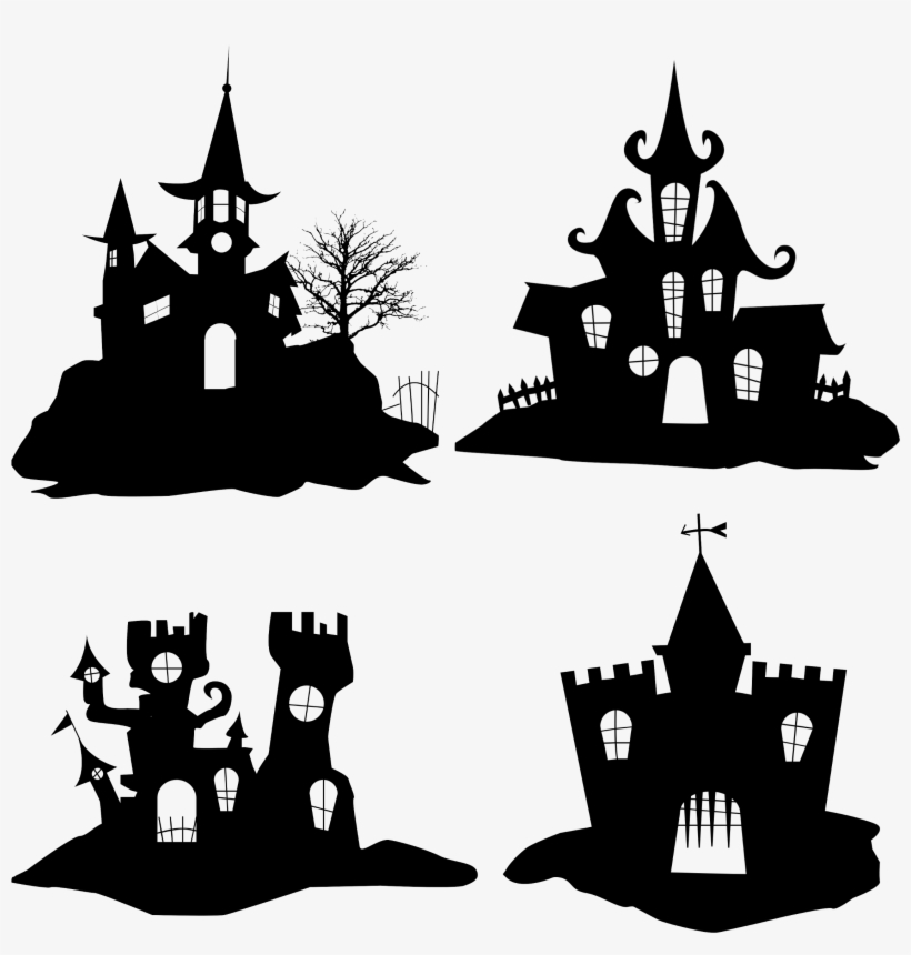 Halloween Silhouette Icon - Halloween Silhouette, transparent png download