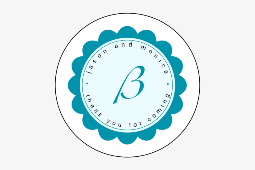 Ol375 - 3 - 33" Circle - Turquoise Floral Burst Wedding - Vardhaman Mahaveer Open University Logo, transparent png download