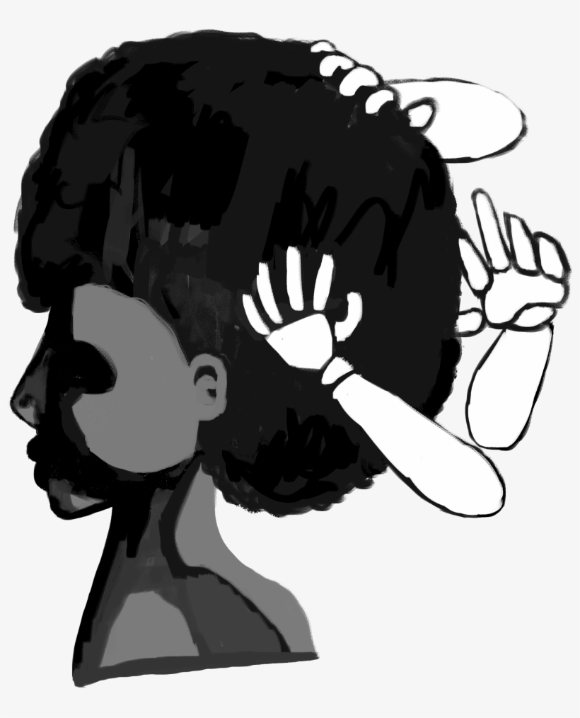 Dear White People With Dreads - Portable Network Graphics, transparent png download