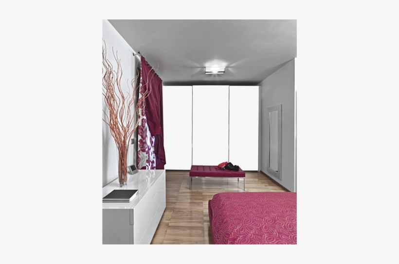 Grandora Wandtattoo Blumenranke Levina - Beige Wandaufkleber 146x58 Cm