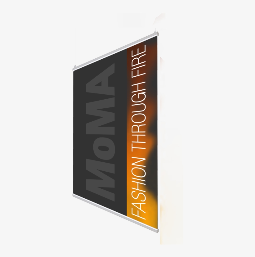36″ Hanging Poster Rail Kit - Banner, transparent png download