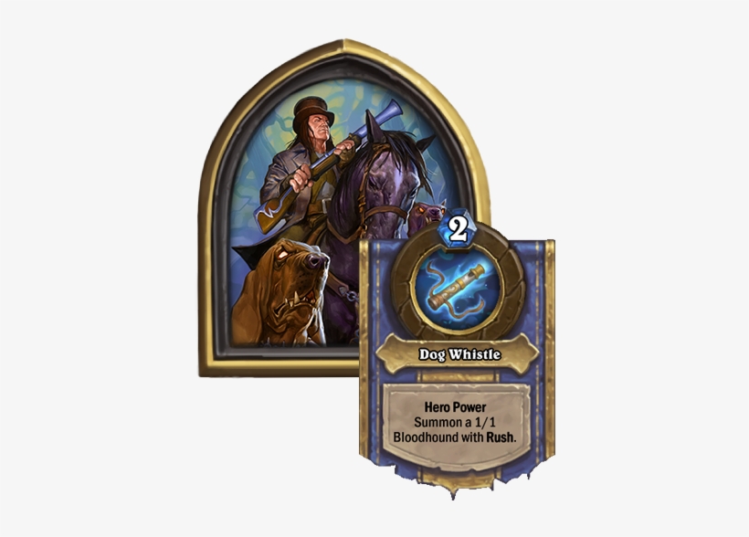 Houndmaster Enus - Witchwood Hearthstone Cards, transparent png download