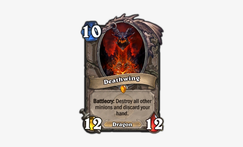 [basic] - Deathwing Hearthstone, transparent png download