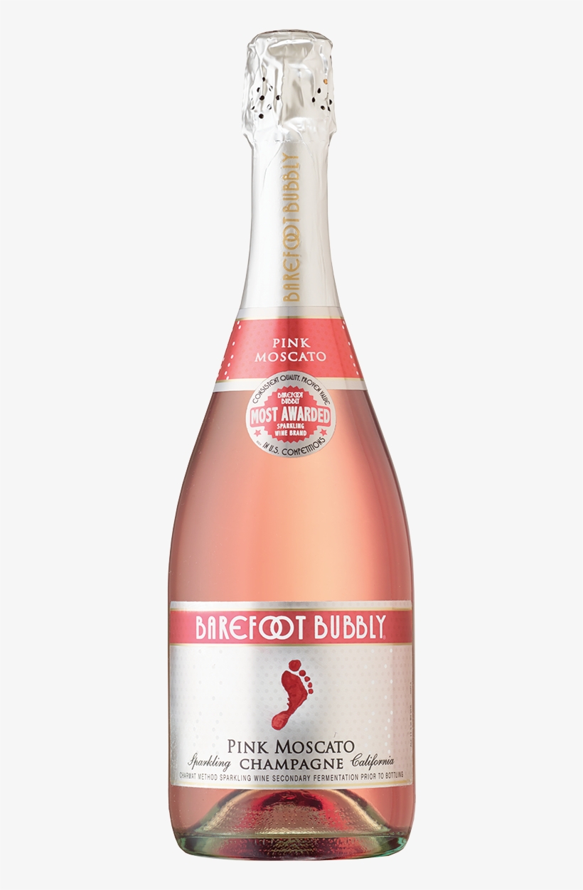 Users Interested In This Product Also Bought - Barefoot Pink Moscato Champagne, transparent png download