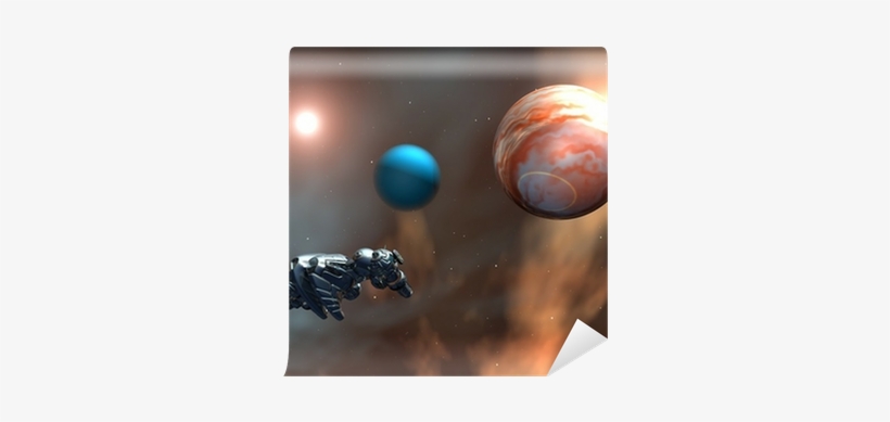 Alien Planet With Alien Spaceship Wall Mural • Pixers® - Pseudo-biography Of John Matson, transparent png download