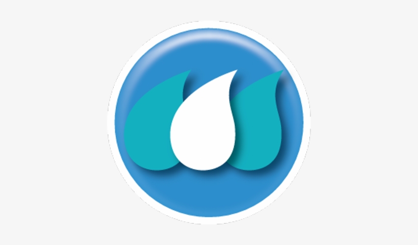 Logo - Waterdrops Express Car Wash, transparent png download