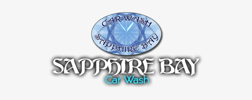 Logo - Sapphire Bay Car Wash, transparent png download