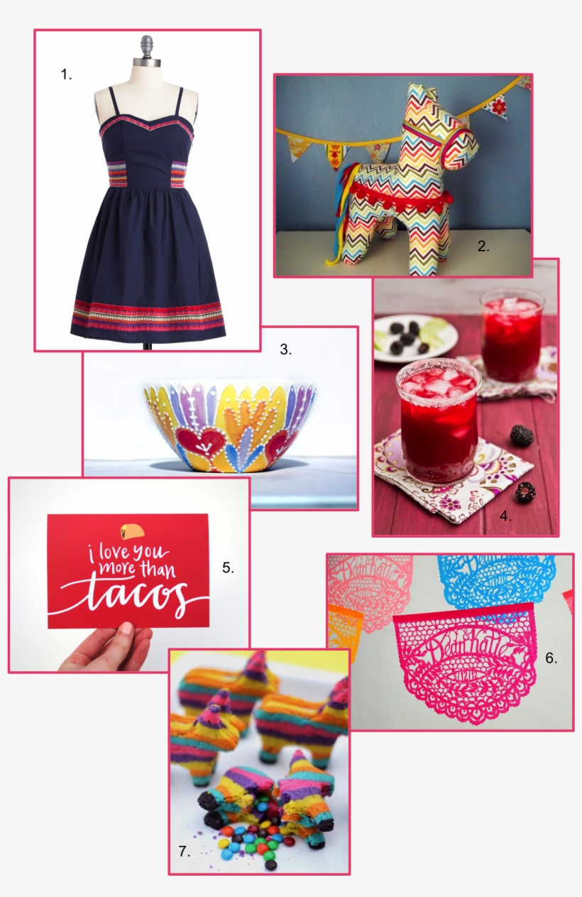 {this Weekend} Let's Have A Little Fiesta - Day Dress, transparent png download