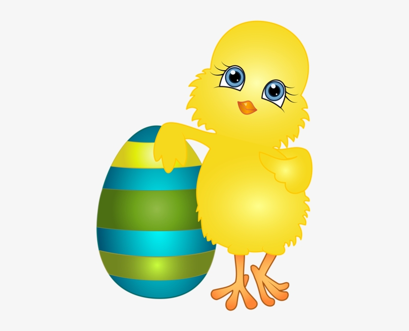 Easter Chicken With Egg Png Clip Art Image - Easter Chicken Png, transparent png download