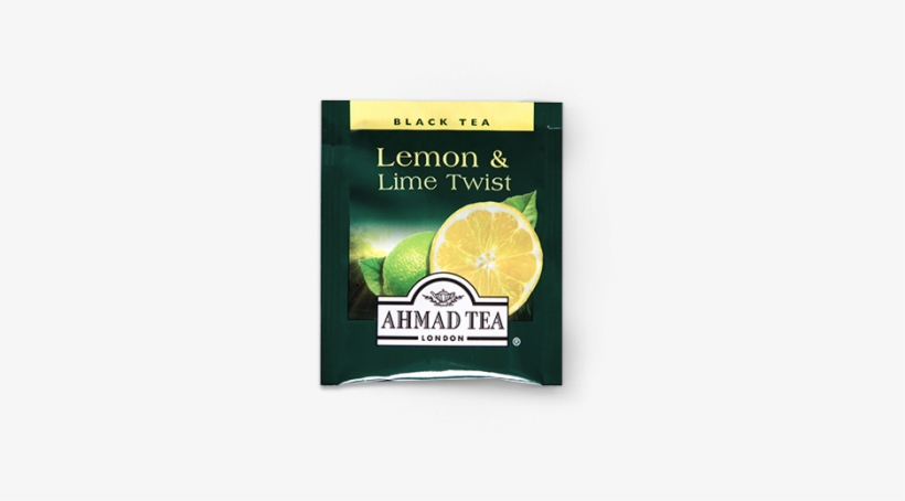 20 Foil Teabags - 2-pack Lemon & Lime Twist Black Tea - 20 Foil Bags, transparent png download