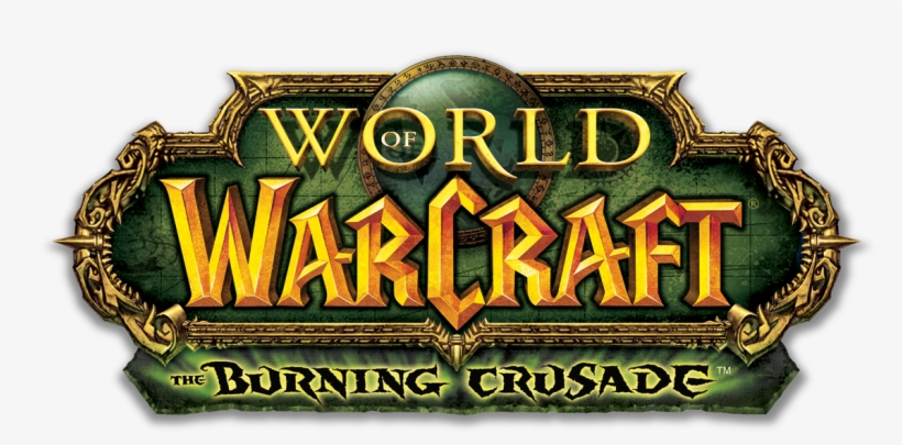 World Of Warcraft Burning Crusade Logo - World Of Warcraft Tcg Wo W Trading Card Game Scourgewar, transparent png download
