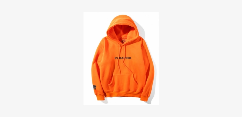 paranoid orange hoodie