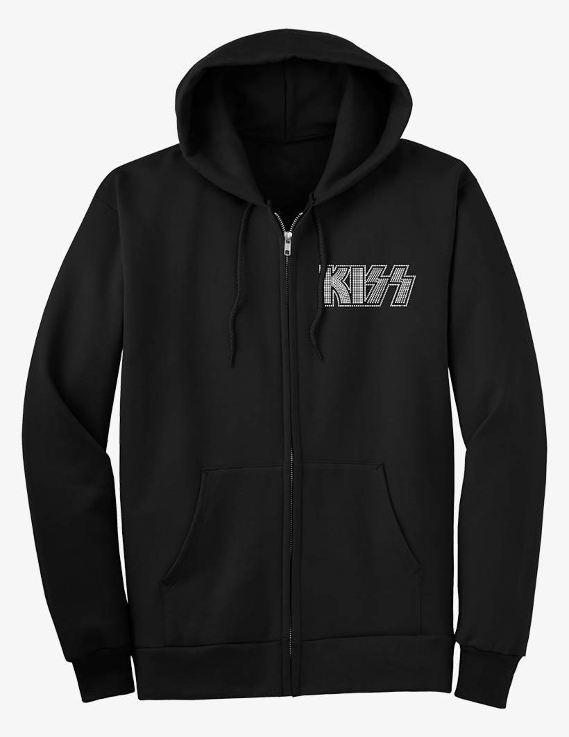 Demon Bling Unisex Fleece Zip Hoodie - Nike Club Fleece Hoodie, transparent png download