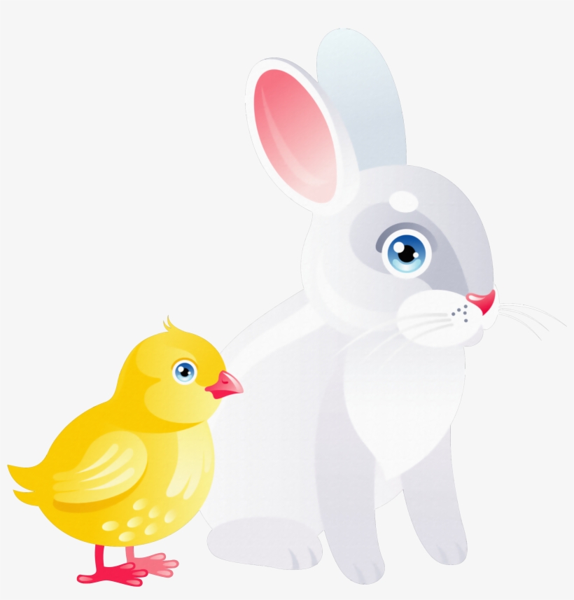 Bunny Chicken Clipart, transparent png download