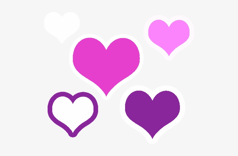 Http - //dl - Glitter Graphics - Go To Www - Glitter - Pink Purple Hearts Png, transparent png download