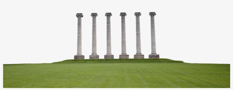 Columns, Pillars, Architecture, Ancient, Classical - Jesse Hall, transparent png download