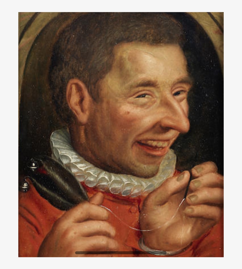 Sold At Bonhams 30 Ict 2013 As "flemish School C 1620" - Self-portrait, transparent png download