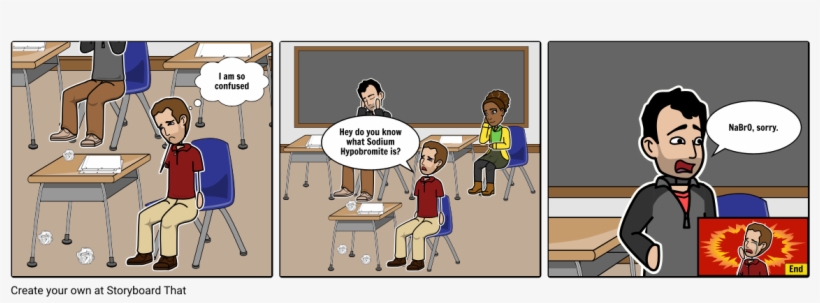 Chem Confuses Cameron - Cartoon, transparent png download